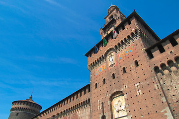 Image showing Castello Sforzesco, Milan