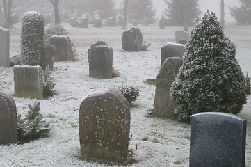 Image showing Tombstones