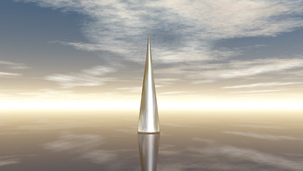 Image showing metal cone