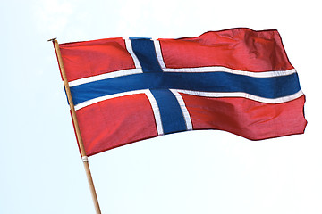 Image showing Norwegian flag