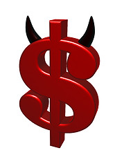 Image showing dollar devil
