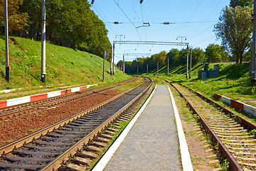 Image showing Infrastructure near railway station