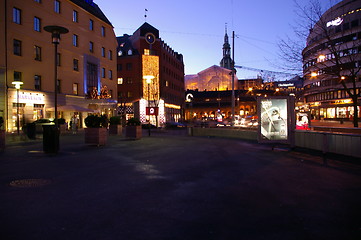 Image showing Oslo bynight