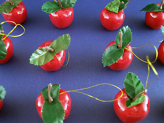 Image showing apple decorations