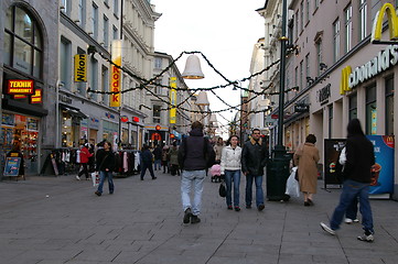 Image showing Karl Johans gate in Oslo