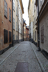 Image showing street in old town