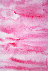 Image showing Abstract watercolor background on paper texture