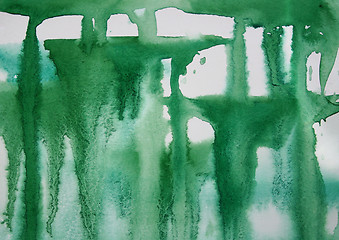 Image showing Abstract watercolor background on paper texture