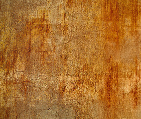 Image showing Rusty square grungy wall.