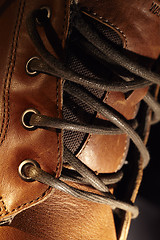 Image showing Lacing shoe.