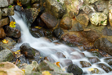 Image showing Water and stone