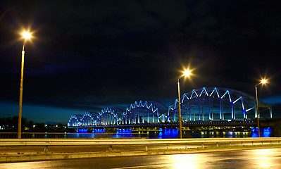 Image showing Railway bridge