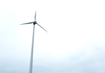 Image showing One wind turbine.