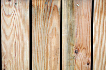 Image showing Wooden boards