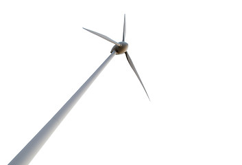 Image showing Wind turbine on background