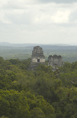 Image showing temple III tikal