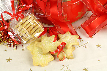 Image showing Christmas Shortbread