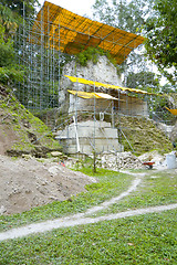 Image showing seven temples reconstruction tikal