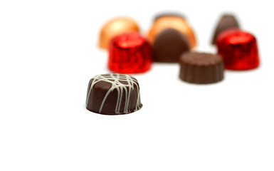 Image showing Fancy chocolates