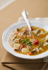 Image showing Mushroom soup