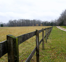 Image showing Fence