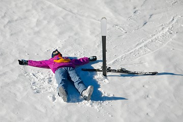 Image showing Skier