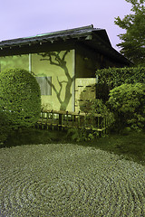 Image showing Zen-Garden night