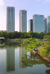 Image showing Hamarikyu Zen  garden