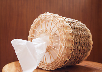 Image showing Tissue in craft box