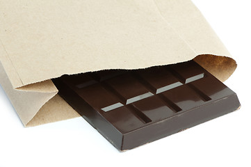 Image showing Chocolate bar in packaging 