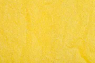 Image showing Crumpled yellow paper