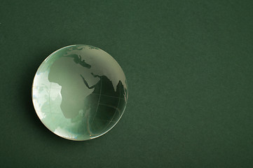 Image showing Glass globe