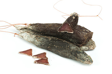 Image showing Natural veal dried meat