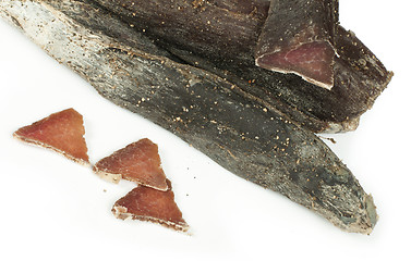 Image showing Natural veal dried meat