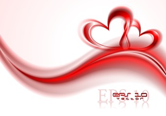 Image showing Abstract romantic background