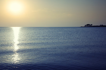 Image showing Evening sea