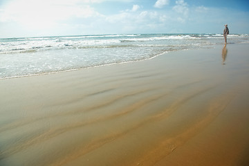 Image showing Pleasure at the beach