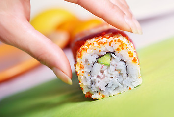 Image showing Sushi