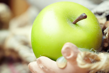 Image showing Green apple