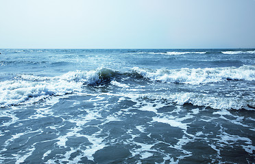 Image showing Dramatic sea