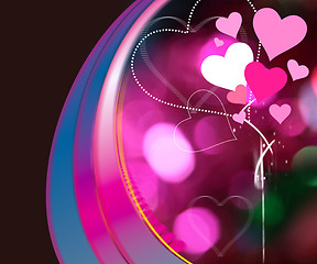 Image showing Magic Valentine card