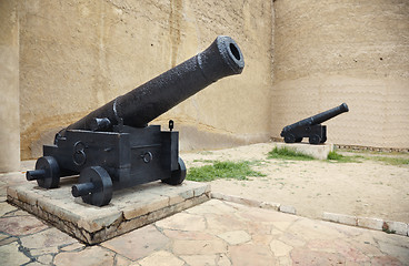 Image showing Old guns