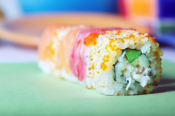 Image showing Sushi