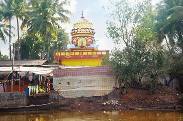 Image showing Old Hindu temple