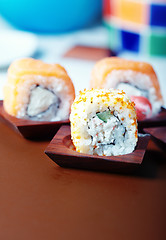 Image showing Sushi