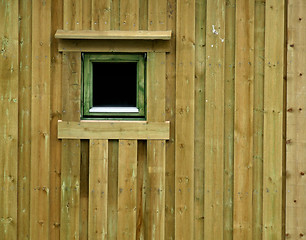 Image showing Small square window