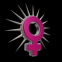 Image showing female symbol