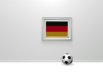 Image showing german soccer