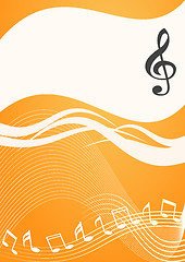 Image showing Music background