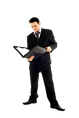 Image showing businessman with folder #2